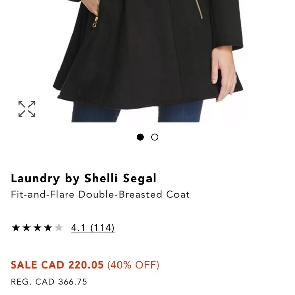 Laundry by Shelli Segal quilted jacket - Picture 11 of 11